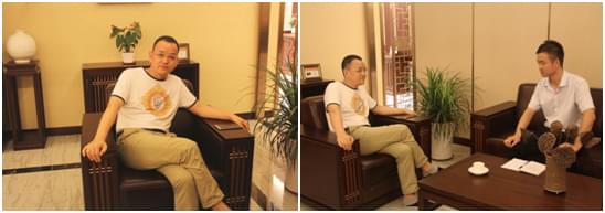 黃總接受采訪 黃總接受采訪