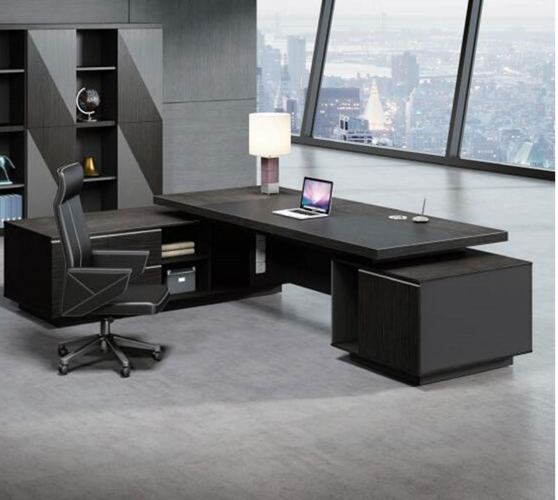 簡藝係列 - 時尚定製老板經理辦公室膠板大班台