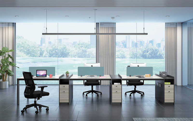 艾特係列 - 中小企業開放式辦公室職員辦公桌