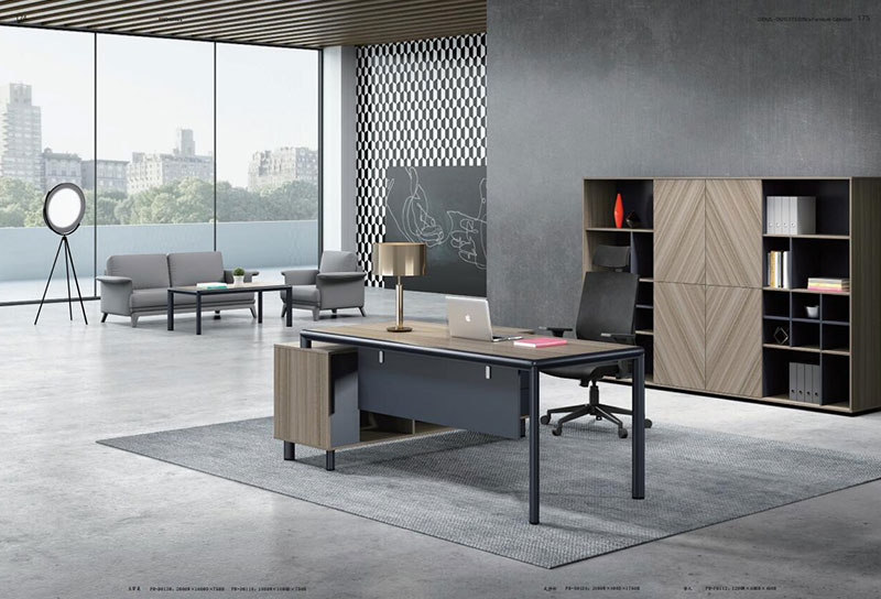 普羅係列 - 經理總監辦公室綠色環保大班台 普羅係列 - 經理總監辦公室綠色環保大班台