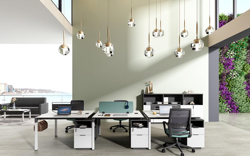 格林係列 - 綠色環保膠板職員桌 格林係列 - 綠色環保膠板職員桌