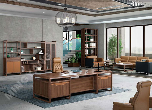 雷諾實木大班台 雷諾實木大班台