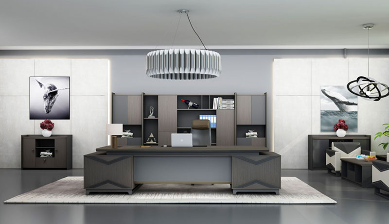 廣州係列-老板辦公班台 廣州係列-老板辦公班台