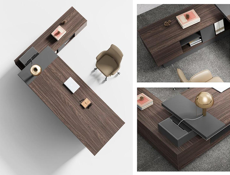 配齊係列-老板辦公桌 配齊係列-老板辦公桌