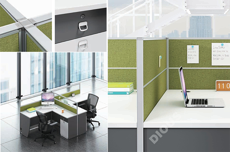 維雅係列-屏風辦公桌 維雅係列-屏風辦公桌