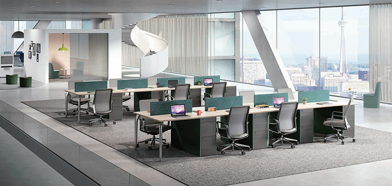 米拉爾係列組合辦公桌椅