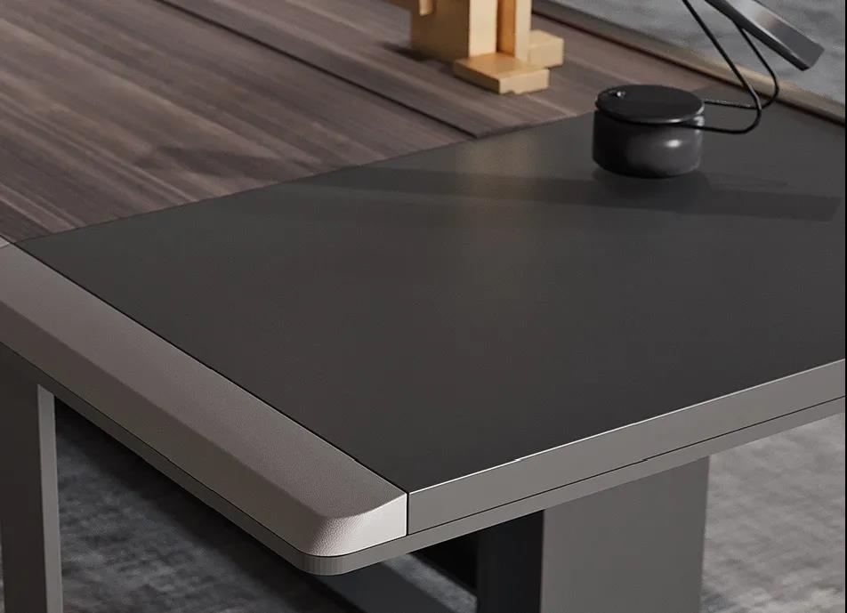 硯觀木紋麵拚接皮紋板