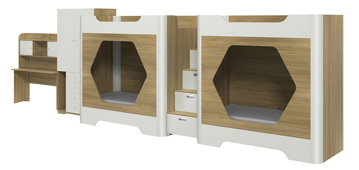 學生公寓家具-諾克斯係列 學生公寓家具-諾克斯係列