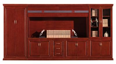 總裁辦公室酸枝色文件櫃S8216S