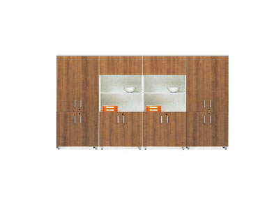 時尚花樣膠板公司企業主管文件櫃LQ-S0108