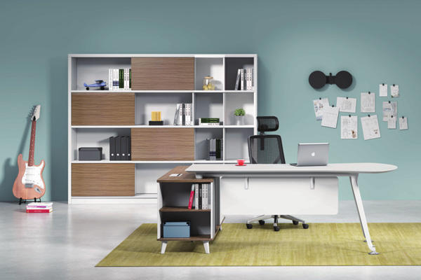 泰晤士係列膠版含副櫃經理主管辦公桌TI-D0322-2 泰晤士係列膠版含副櫃經理主管辦公桌TI-D0322-2