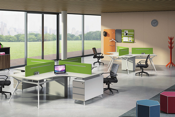 金屬支撐時尚簡約膠版職員辦公桌辦公台FL-D1328 H 金屬支撐時尚簡約膠版職員辦公桌辦公台FL-D1328 H